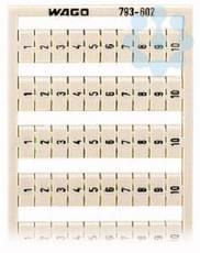 Маркировка WMB MULTI перпенд. 1-10 (уп.5шт) WAGO 793-602