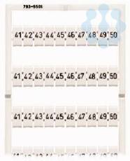 Маркировка WMB MULTI 41-50 для шир. 5-17.5мм WAGO 793-5506